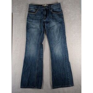 Levi's 527 Low Bootcut Denim Jeans Womens 29x29 Med Wash Y2K Cowgirl Girls 18